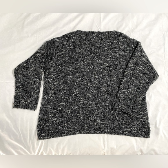 Cozy Jones New York sweater with rolled collar, cuffs, and hem, Size 2x - Picture 2 of 7